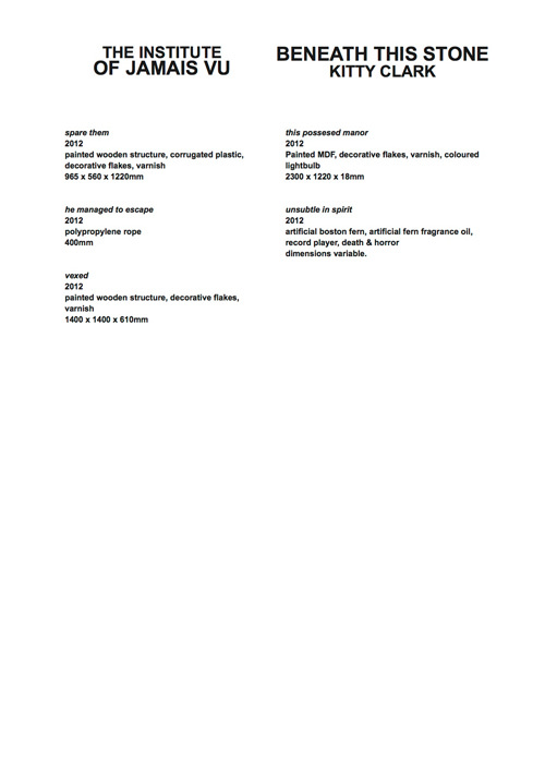BENEATHTHISSTONEworkslist